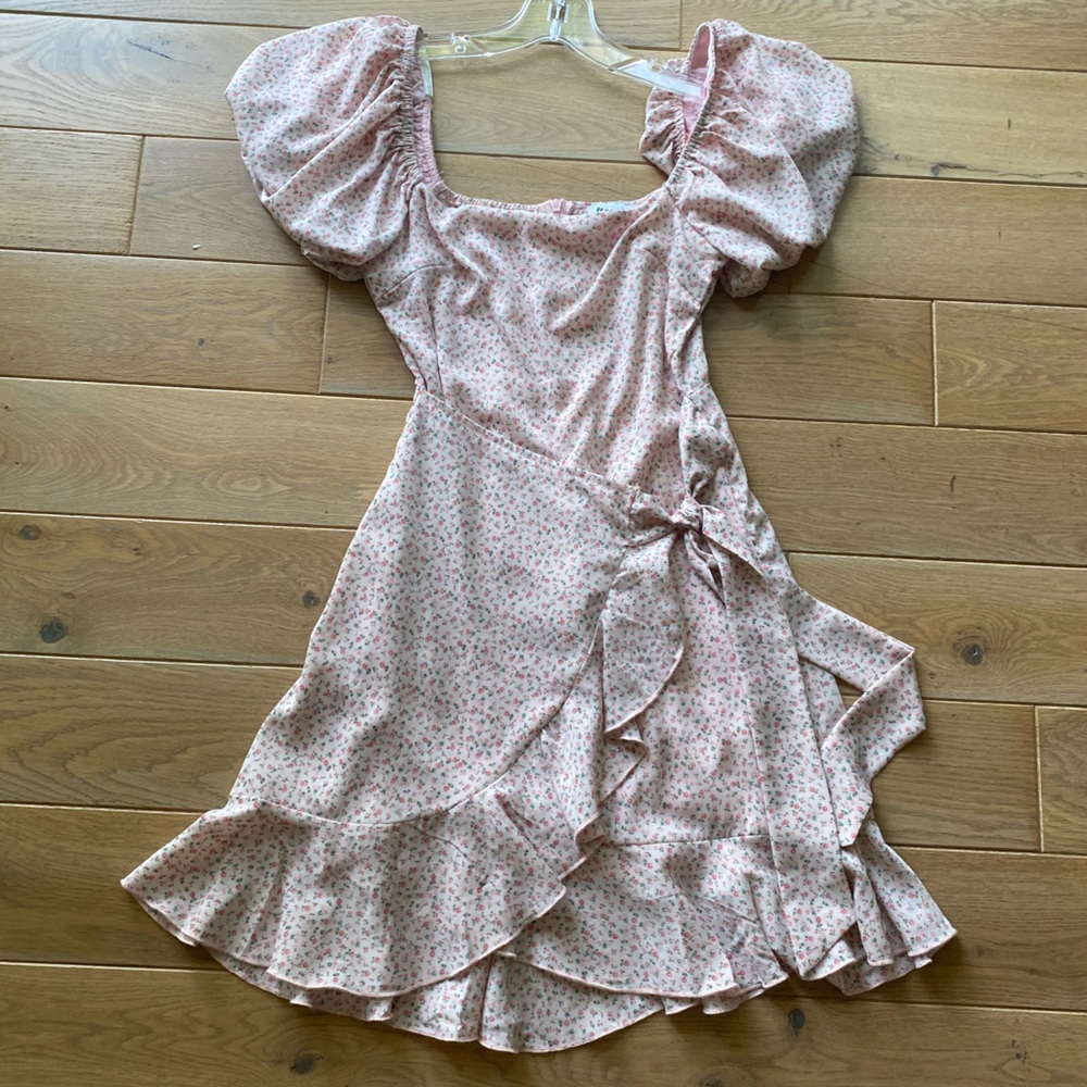 Princess Polly Pink Floral Mini Dress